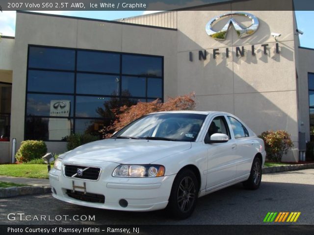 2007 Volvo S60 2.5T AWD in Ice White