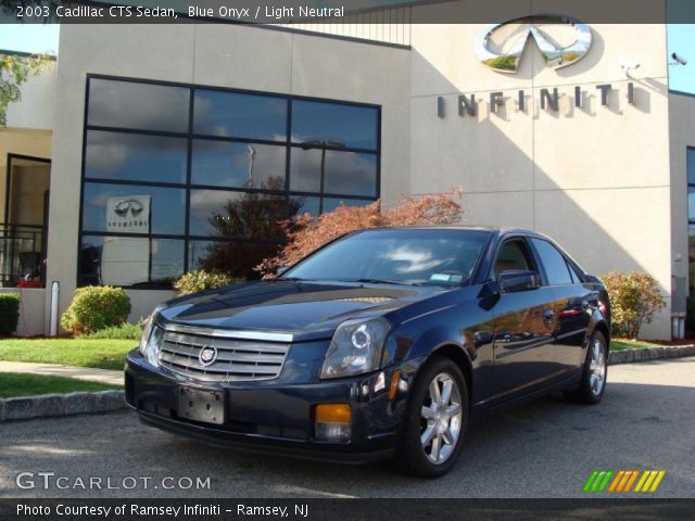 2003 Cadillac CTS Sedan in Blue Onyx