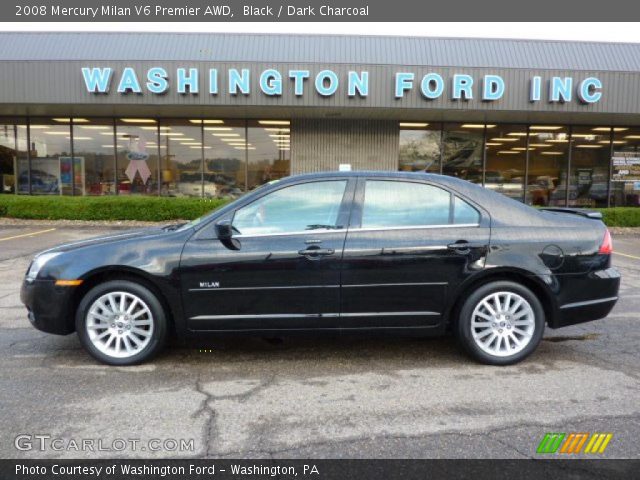 2008 Mercury Milan V6 Premier AWD in Black