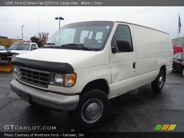 1995 Ford E Series Van E350 XL Cargo Van in White