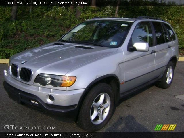 2001 BMW X5 3.0i in Titanium Silver Metallic