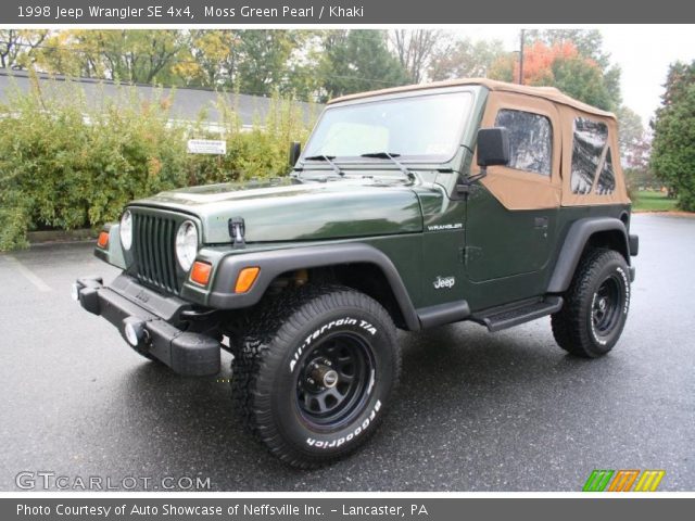 1998 Jeep Wrangler SE 4x4 in Moss Green Pearl