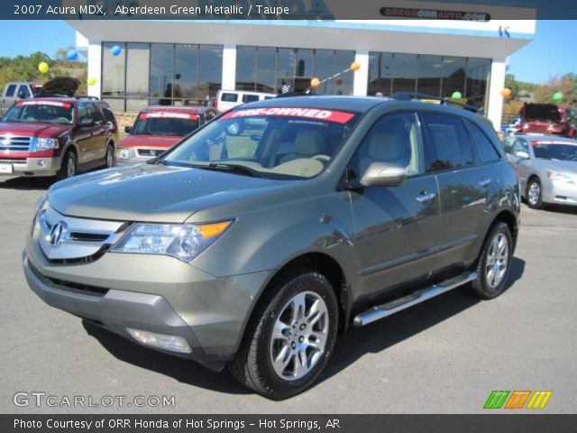 2007 Acura MDX  in Aberdeen Green Metallic