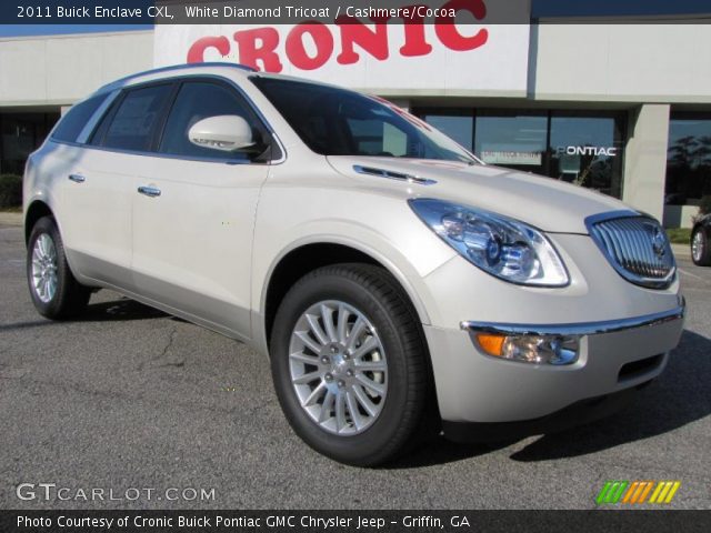 2011 Buick Enclave CXL in White Diamond Tricoat
