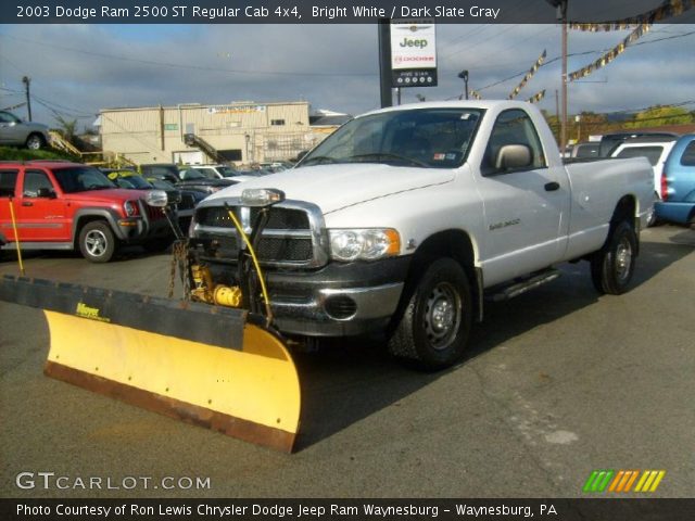 2003 Dodge Ram 2500 ST Regular Cab 4x4 in Bright White