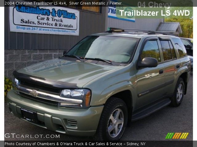 2004 Chevrolet TrailBlazer LS 4x4 in Silver Green Metallic