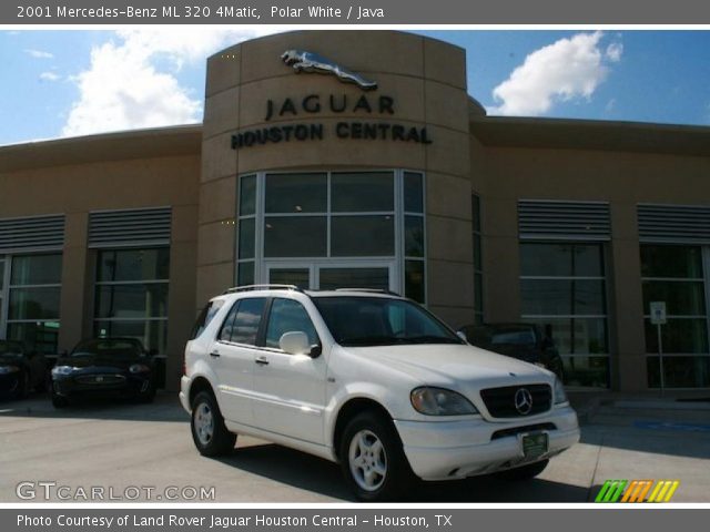 2001 Mercedes-Benz ML 320 4Matic in Polar White