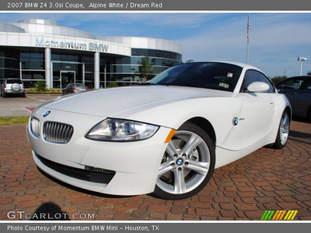 2007 BMW Z4 3.0si Coupe in Alpine White