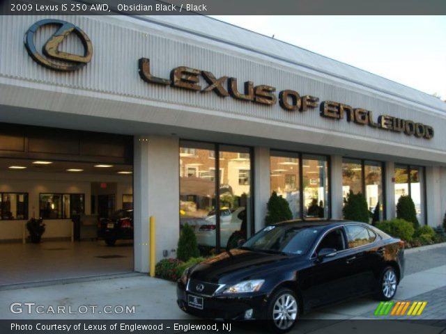 2009 Lexus IS 250 AWD in Obsidian Black