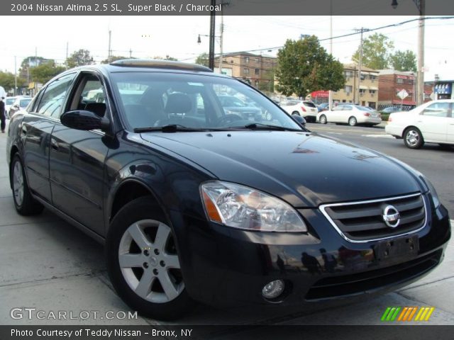 2004 Nissan Altima 2.5 SL in Super Black