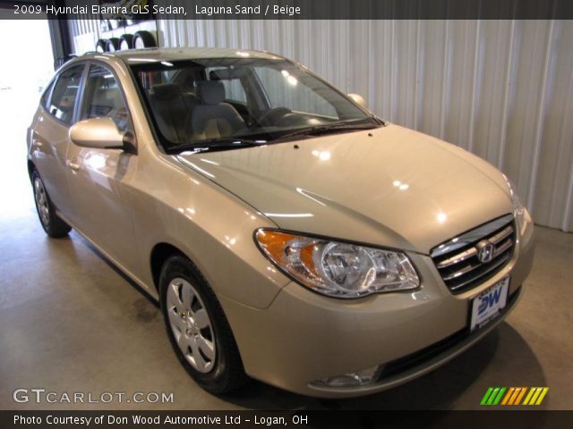2009 Hyundai Elantra GLS Sedan in Laguna Sand