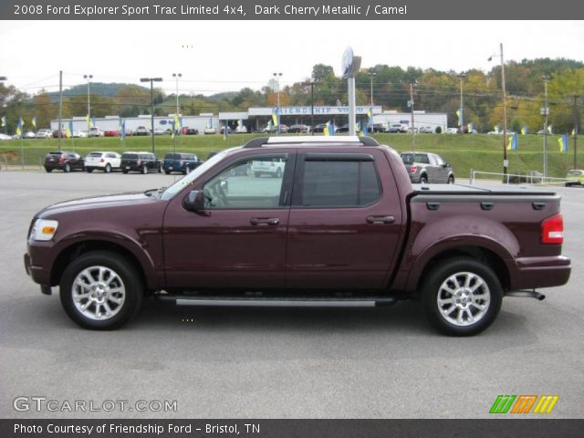 2008 Ford Explorer Sport Trac Limited 4x4 in Dark Cherry Metallic
