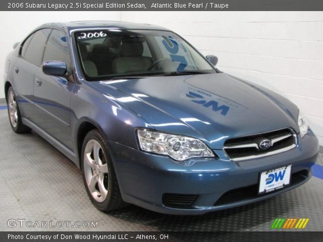 2006 Subaru Legacy 2.5i Special Edition Sedan in Atlantic Blue Pearl