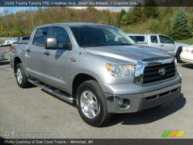 2008 Toyota Tundra TRD CrewMax 4x4 in Silver Sky Metallic