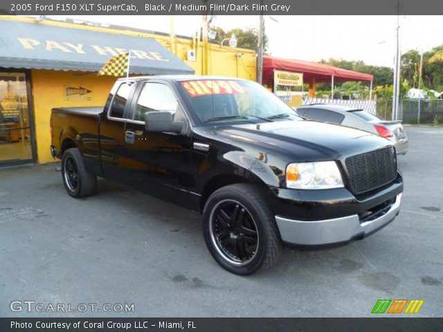2005 Ford F150 XLT SuperCab in Black