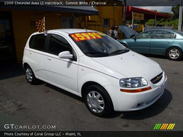 2006 Chevrolet Aveo LS Hatchback in Summit White