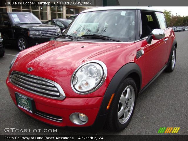 2008 Mini Cooper Hardtop in Chili Red