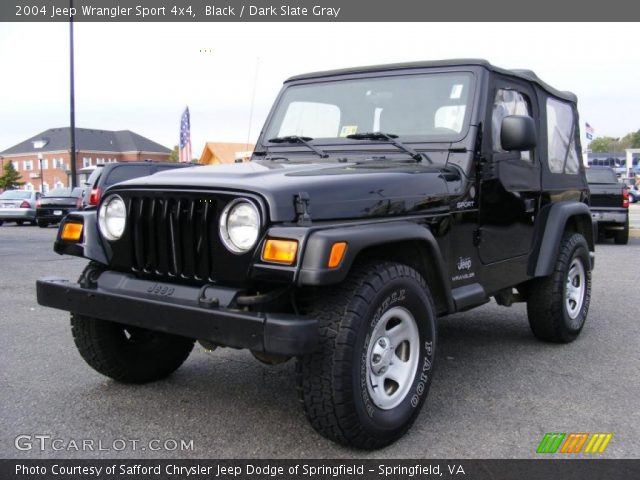 2004 Jeep Wrangler Sport 4x4 in Black