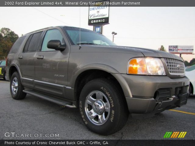 2002 Ford Explorer Limited 4x4 in Mineral Grey Metallic