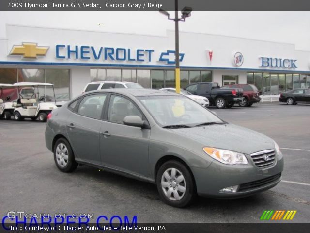 2009 Hyundai Elantra GLS Sedan in Carbon Gray