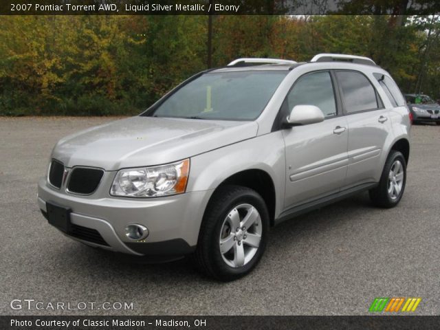 2007 Pontiac Torrent AWD in Liquid Silver Metallic