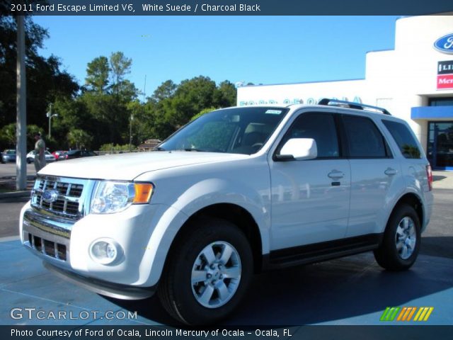 2011 Ford Escape Limited V6 in White Suede