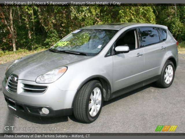 2006 Subaru B9 Tribeca 5 Passenger in Titanium Silver Metallic