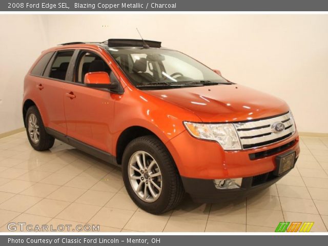 2008 Ford Edge SEL in Blazing Copper Metallic