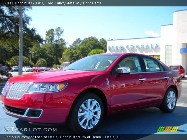 2011 Lincoln MKZ FWD in Red Candy Metallic