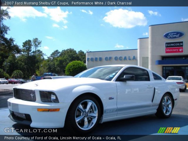 2007 Ford Mustang Shelby GT Coupe in Performance White
