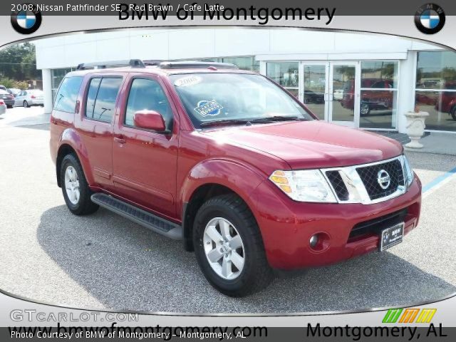 2008 Nissan Pathfinder SE in Red Brawn