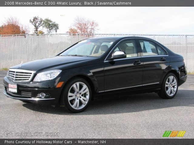 2008 Mercedes-Benz C 300 4Matic Luxury in Black