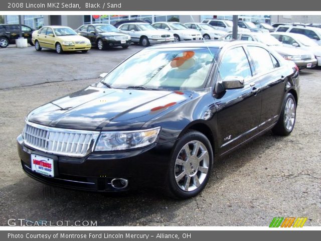 2008 Lincoln MKZ Sedan in Black