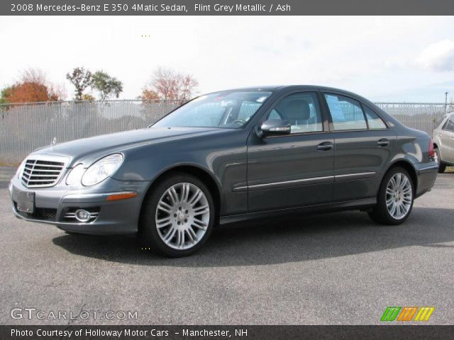 2008 Mercedes-Benz E 350 4Matic Sedan in Flint Grey Metallic