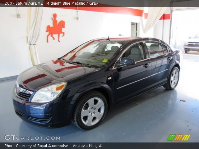 2007 Saturn Aura XE in Midnight Blue Metallic