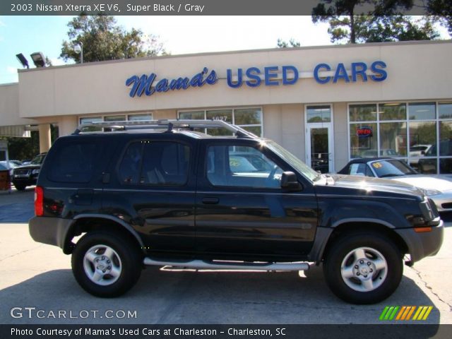 2003 Nissan Xterra XE V6 in Super Black