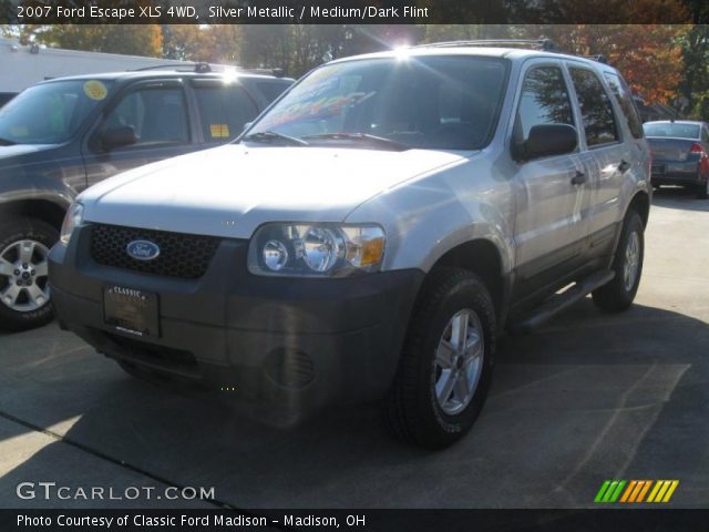 2007 Ford Escape XLS 4WD in Silver Metallic