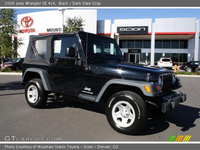 2006 Jeep Wrangler SE 4x4 in Black