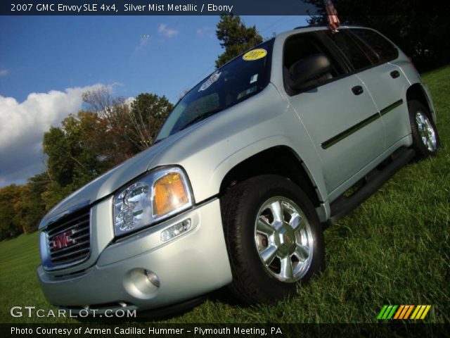 2007 GMC Envoy SLE 4x4 in Silver Mist Metallic