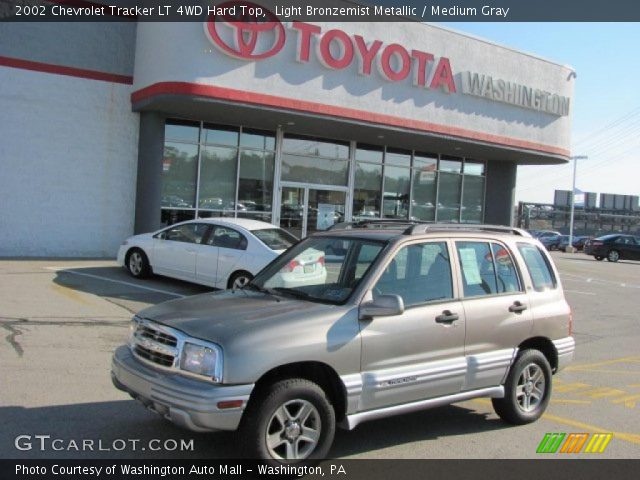2002 Chevrolet Tracker LT 4WD Hard Top in Light Bronzemist Metallic