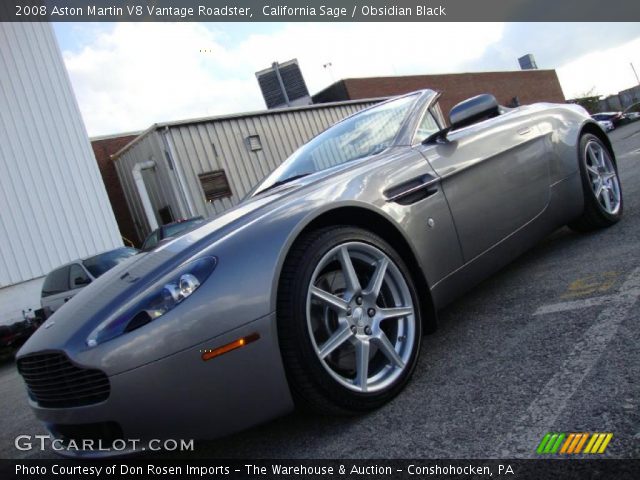 2008 Aston Martin V8 Vantage Roadster in California Sage