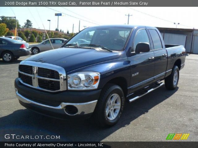 2008 Dodge Ram 1500 TRX Quad Cab in Patriot Blue Pearl