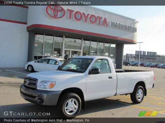 2006 Toyota Tundra Regular Cab in Natural White