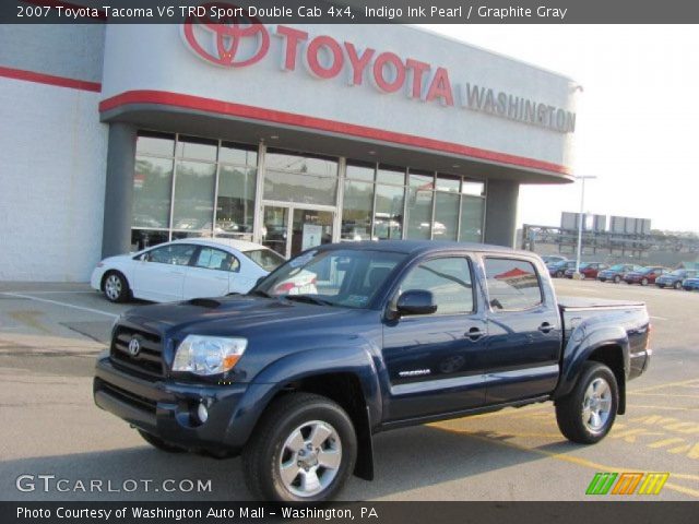 2007 Toyota Tacoma V6 TRD Sport Double Cab 4x4 in Indigo Ink Pearl