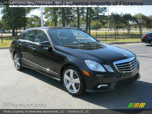 2011 Mercedes-Benz E 350 Sedan in Black