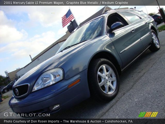 2001 Mercury Sable LS Premium Wagon in Graphite Blue Metallic