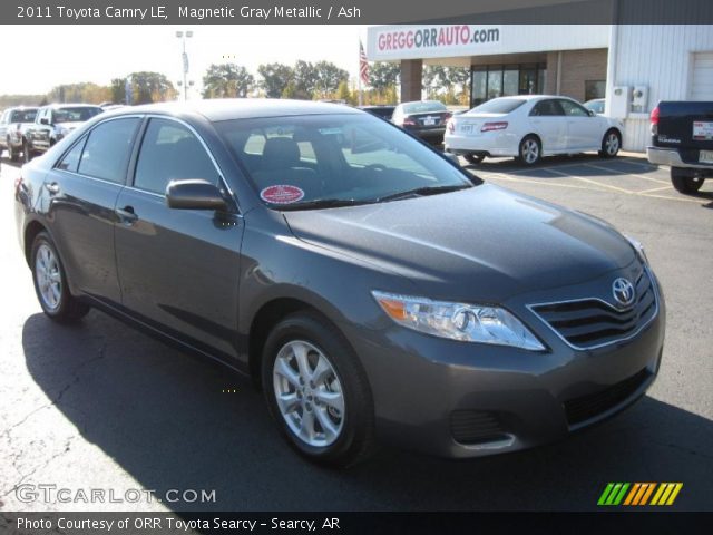 2011 Toyota Camry LE in Magnetic Gray Metallic