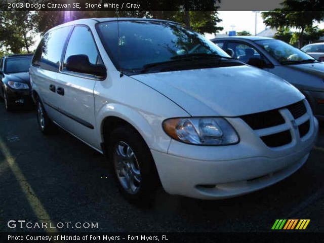 2003 Dodge Caravan SE in Stone White