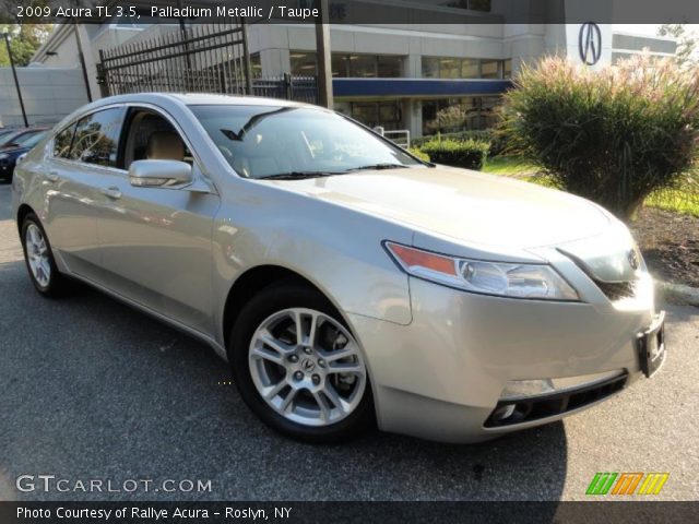 2009 Acura TL 3.5 in Palladium Metallic