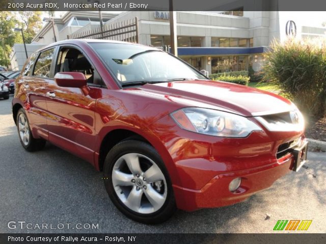 2008 Acura RDX  in Moroccan Red Pearl